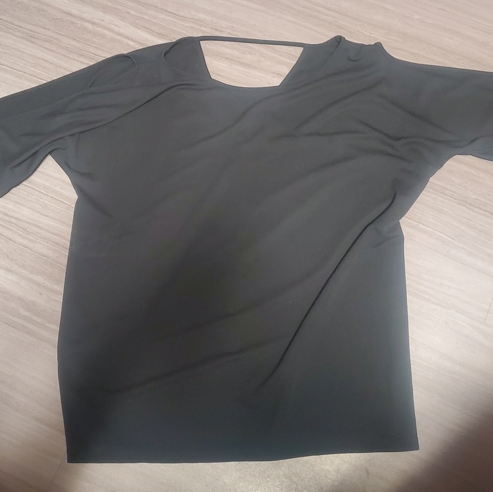 Ann Taylor cold shoulder blouse